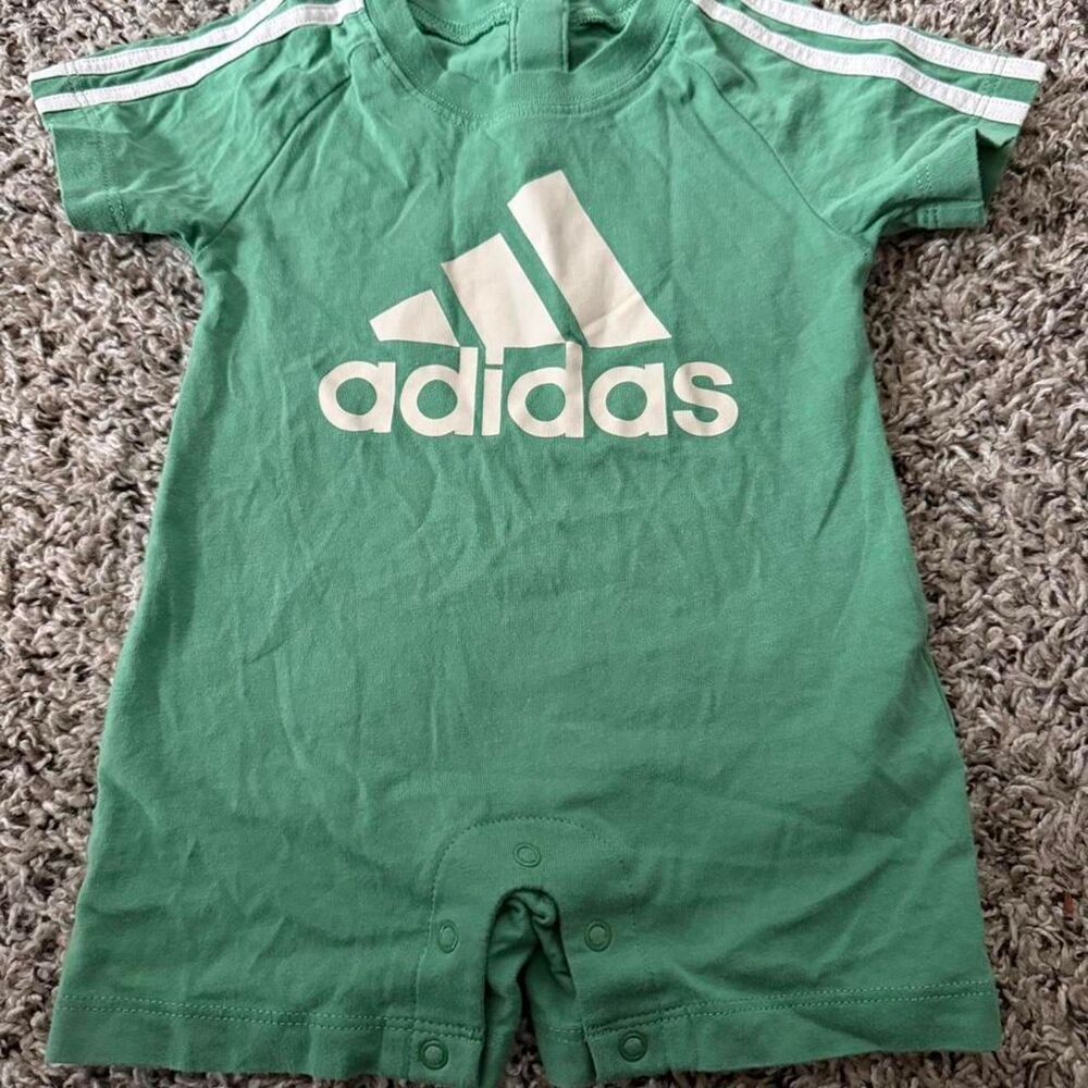 Adidas Green Playsuit-romper
